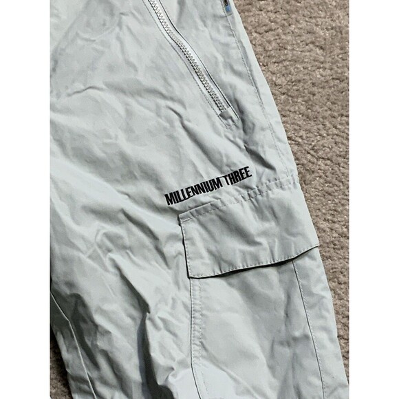 Millennium Three Beige Snowboarding Cargo Pants w/Suspenders Size Small - Picture 2 of 12